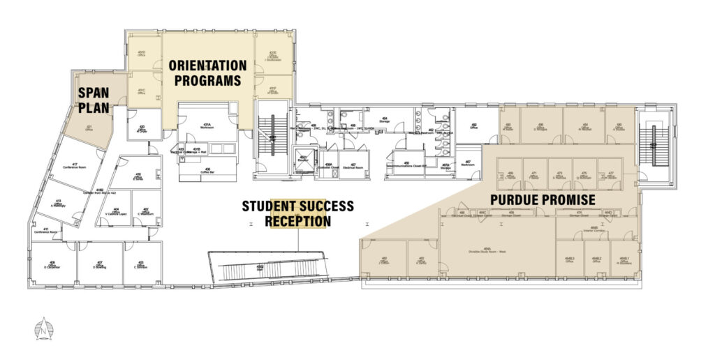 Krach fourth floor floorplan