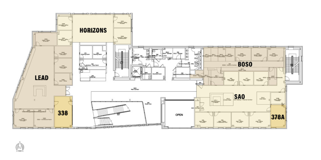 Krach third floor floorplan