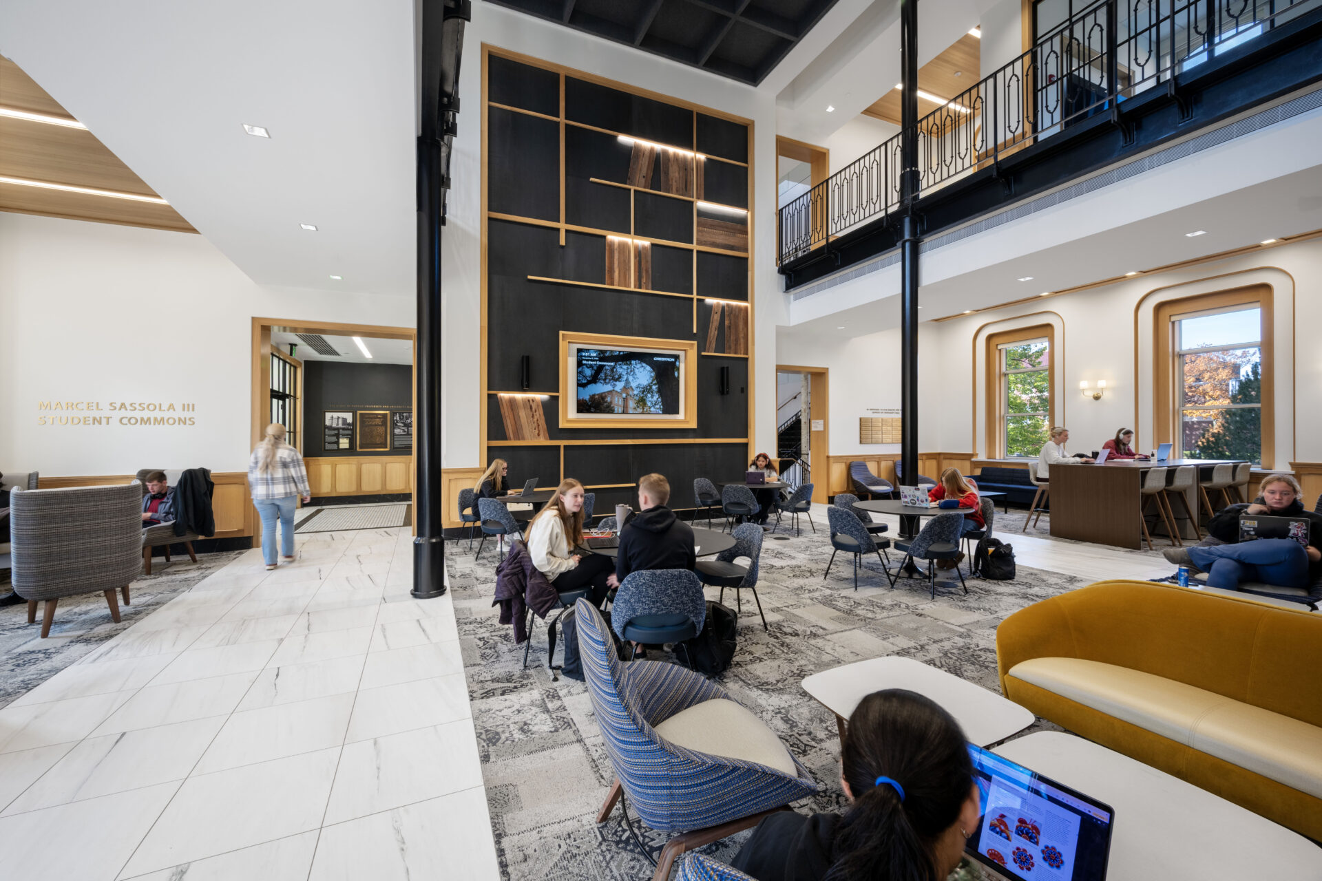 University Hall main floor