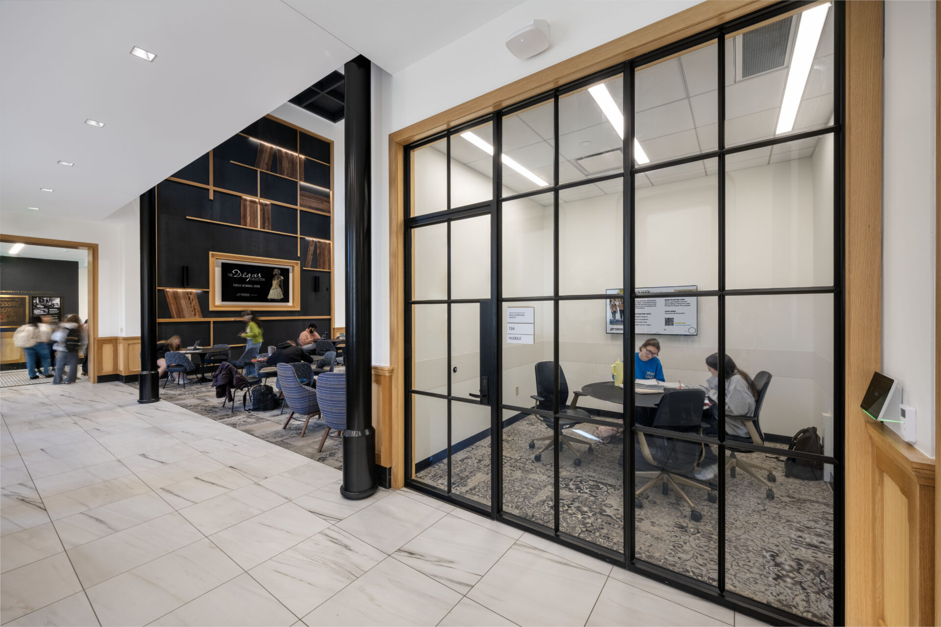 University Hall main floor study room
