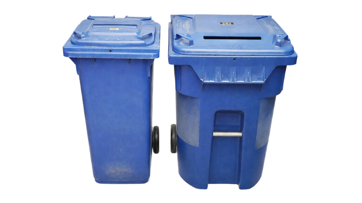Confidential paper shredding carts