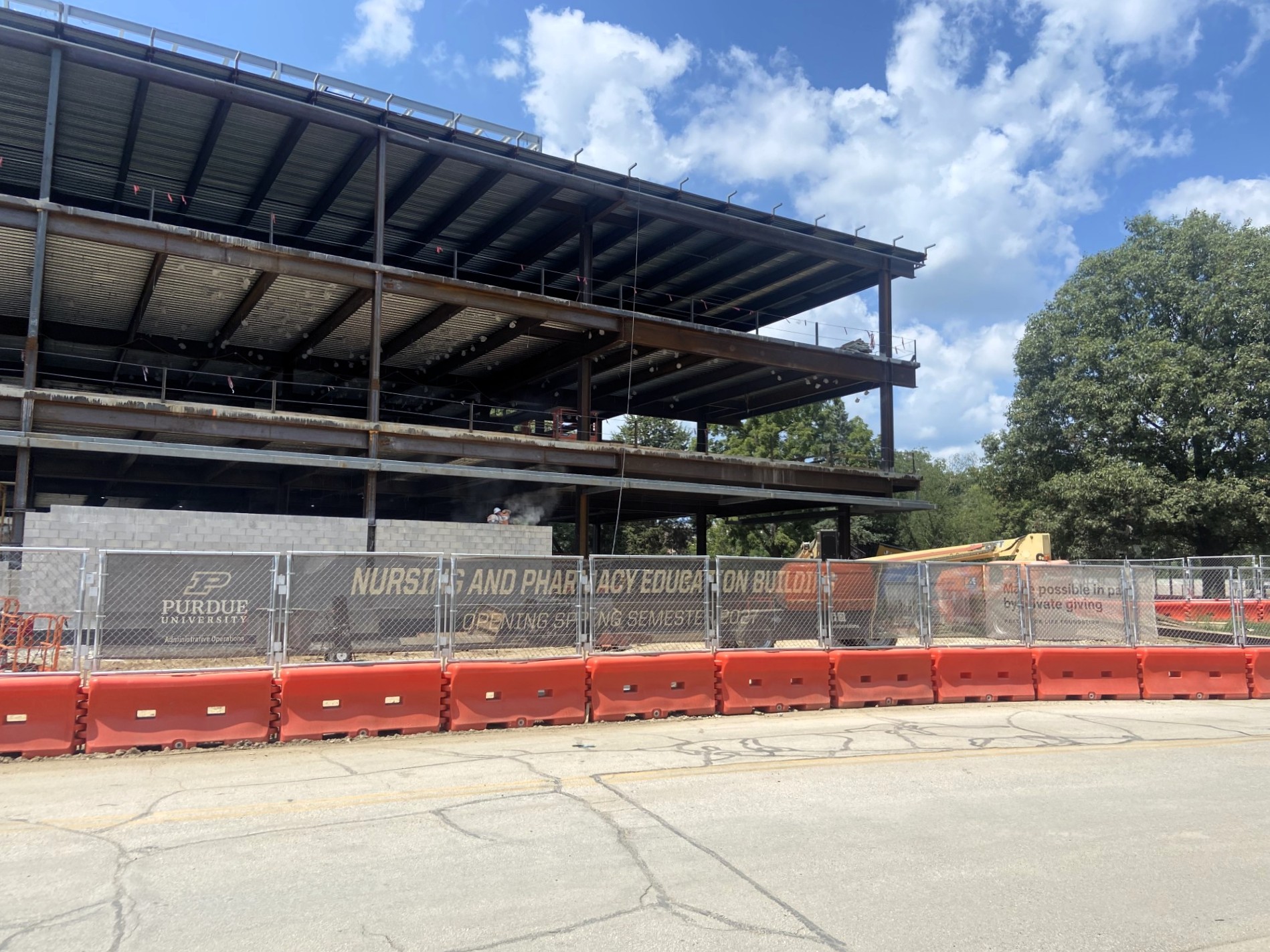 While progress continues on several capital projects at the West Lafayette and Indianapolis locations, various travel impacts will remain in place as the new academic year gets underway.