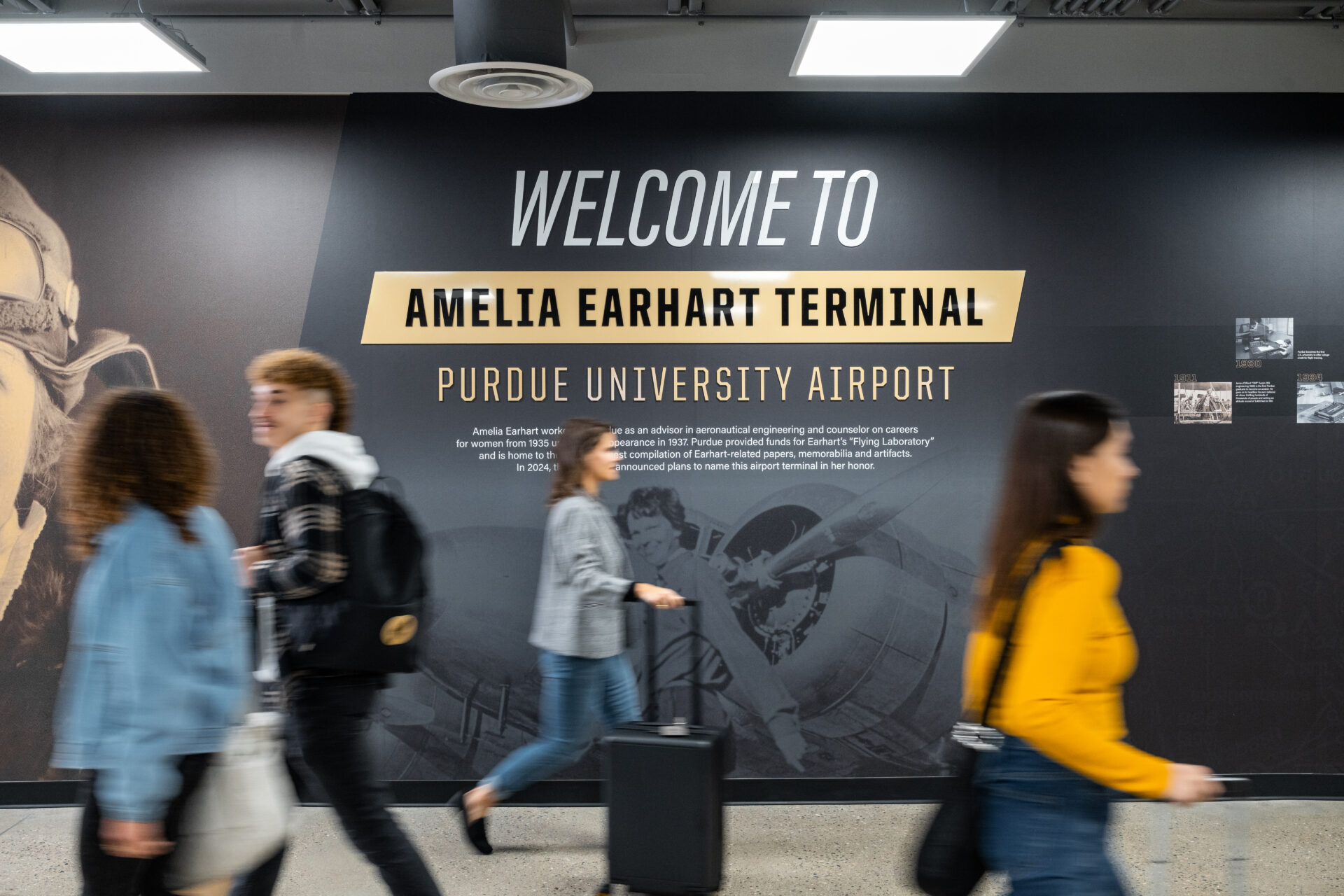 The Purdue University Airport (LAF) remains a convenient and efficient options for spring travelers.