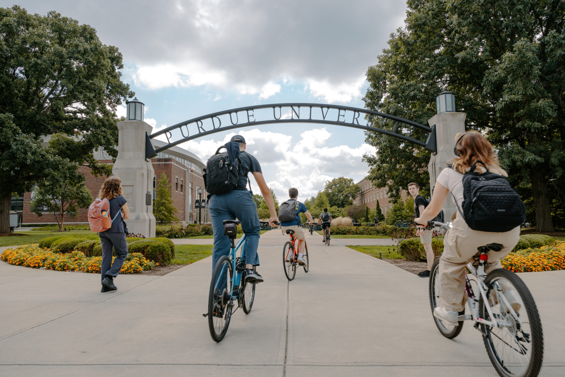 The Purdue University Police Department encourages students, faculty, staff and visitors to stay alert and safe as a new academic year begins. Photo by Purdue Brand Studio.