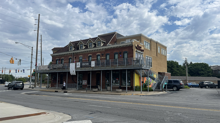 A photo showing the Kurt Vonnegut Museum and Library, which honors the literary legacy of an Indiana icon.