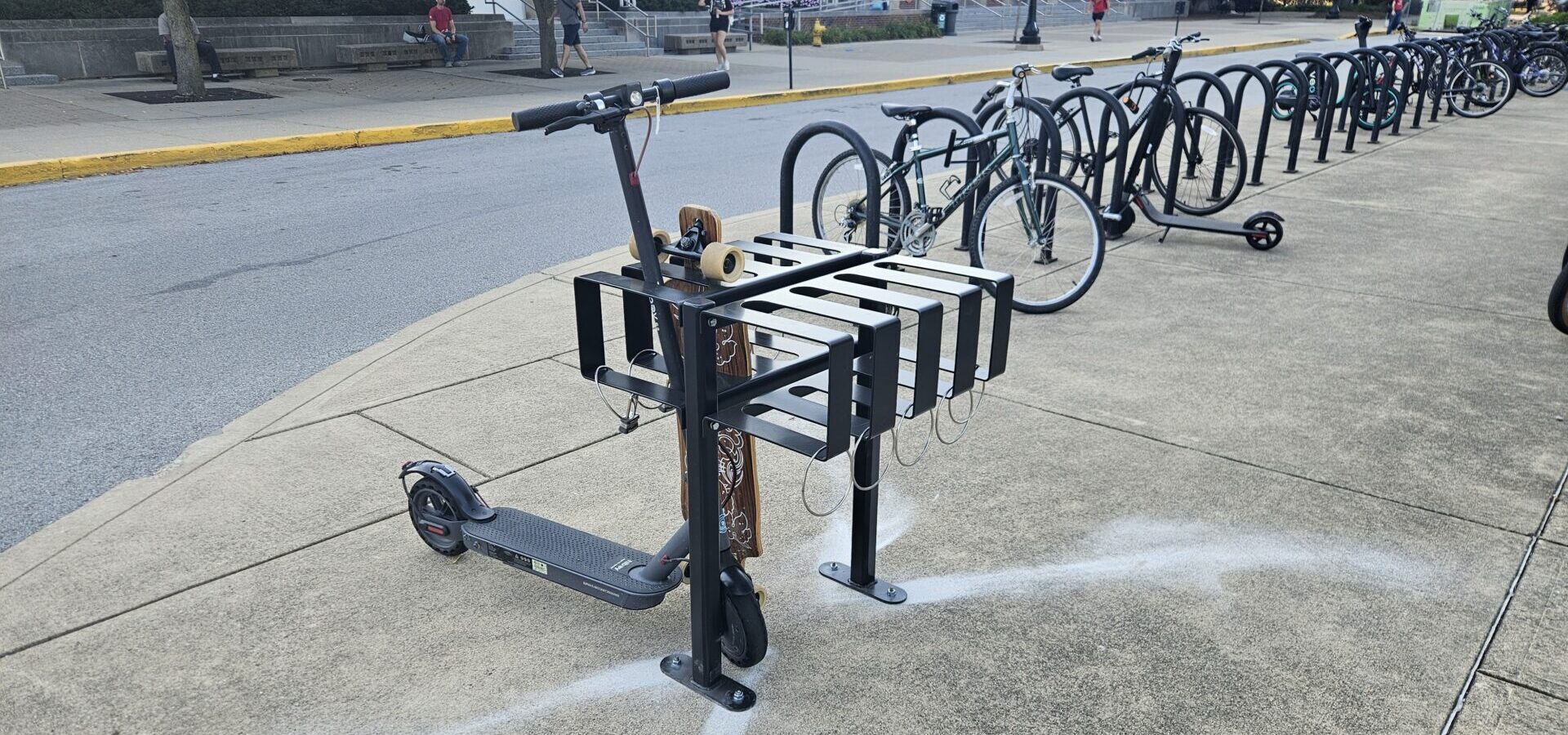 New Scooter/Skateboard Campus Parking
