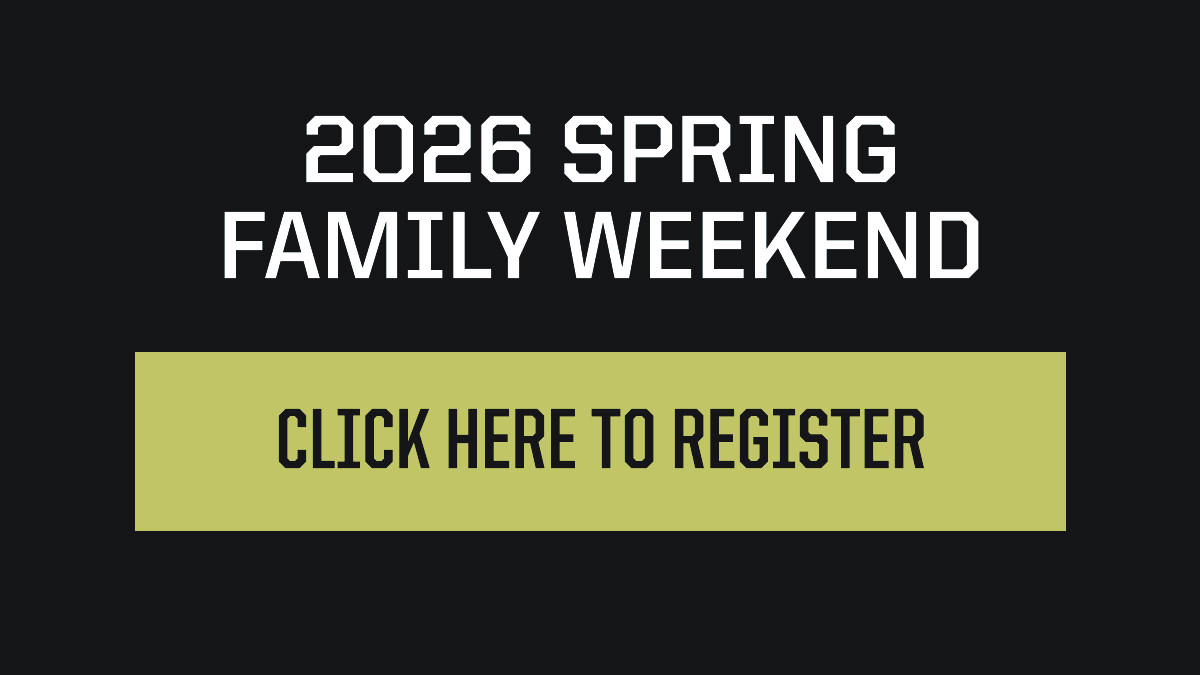 Click here to register for family weekend