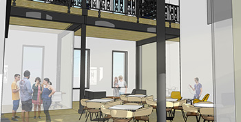 University Hall conceptual rendering