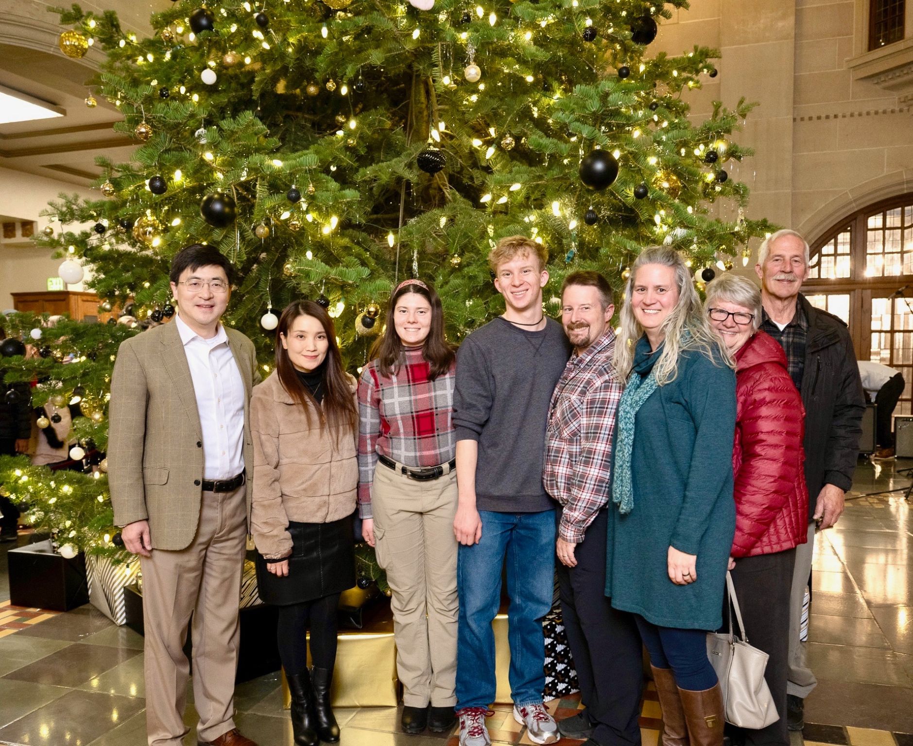 Purdue Memorial Union Tree Lighting