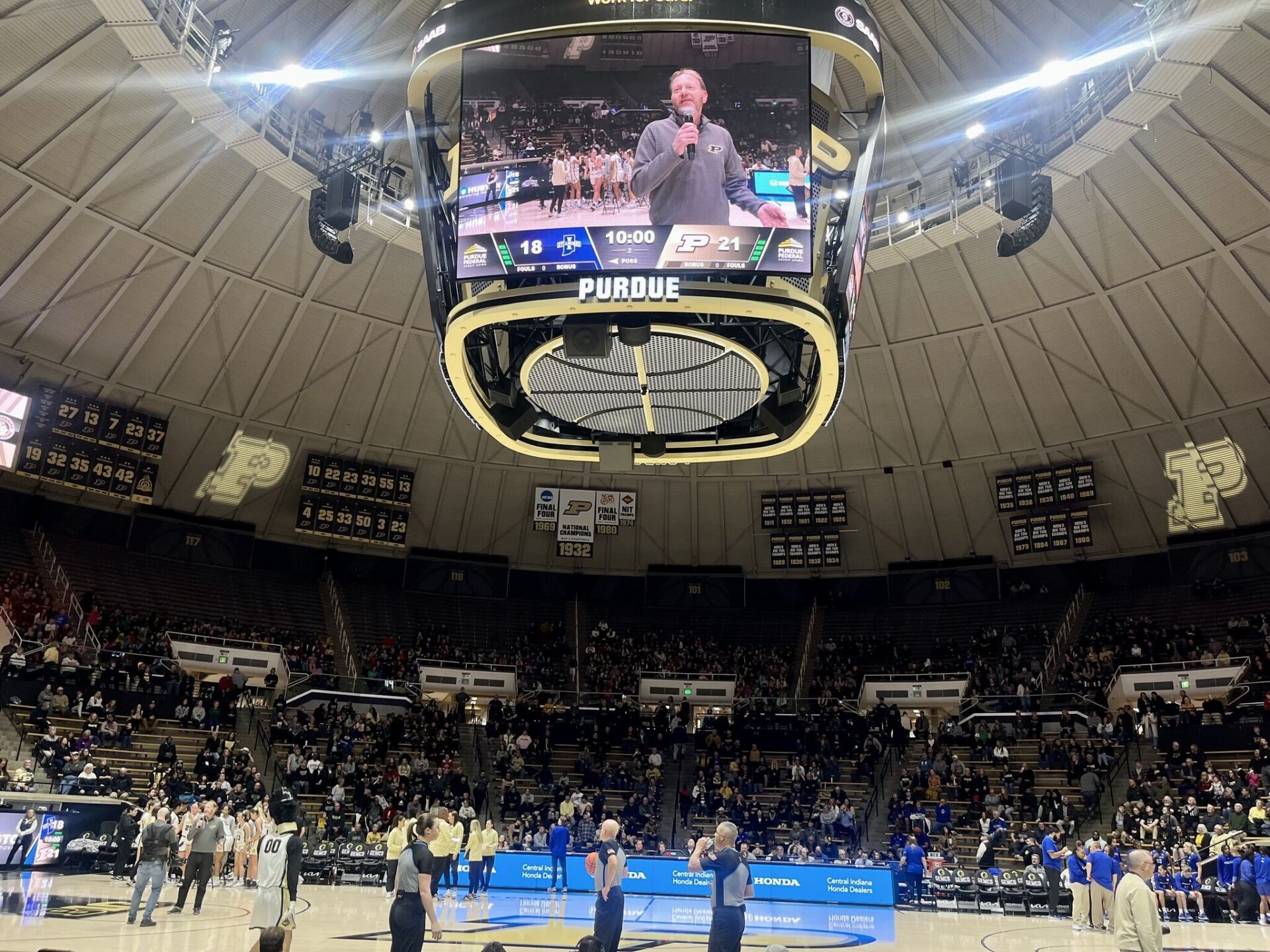 aculty and Staff Appreciation Day at the Purdue University Women’s Basketball home game today! We thank all our amazing teammates for a great year of 2023! 💛🖤