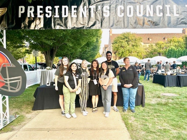 Our President's Council is lucky to have such amazing students and staff working behind the scenes! Their hard work and dedication make everything we do possible