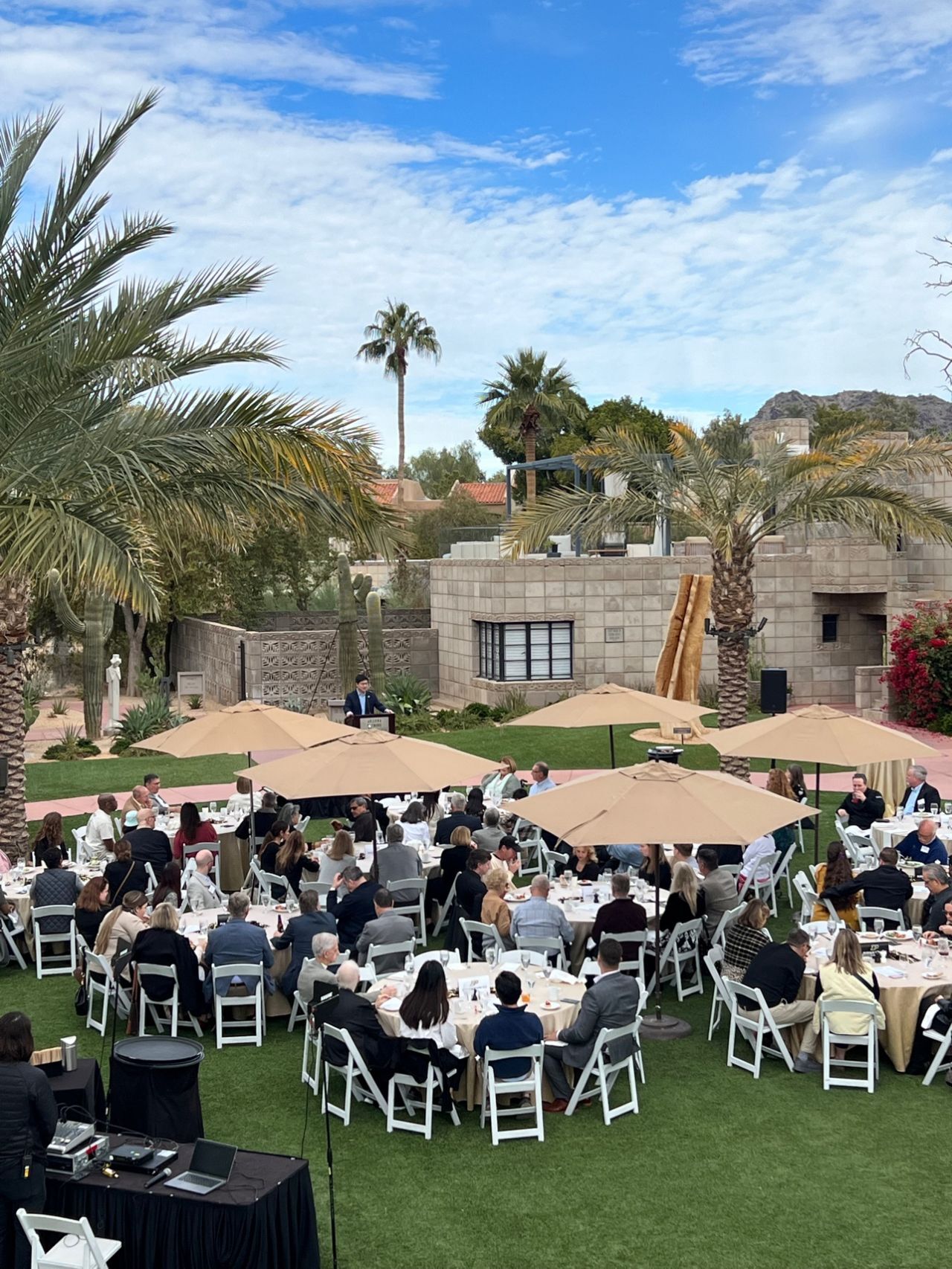 January 2024; Phoenix Alumni Event -Beautiful location to meet so many of our loyal alumni and donors living in the Valley of the Sun.