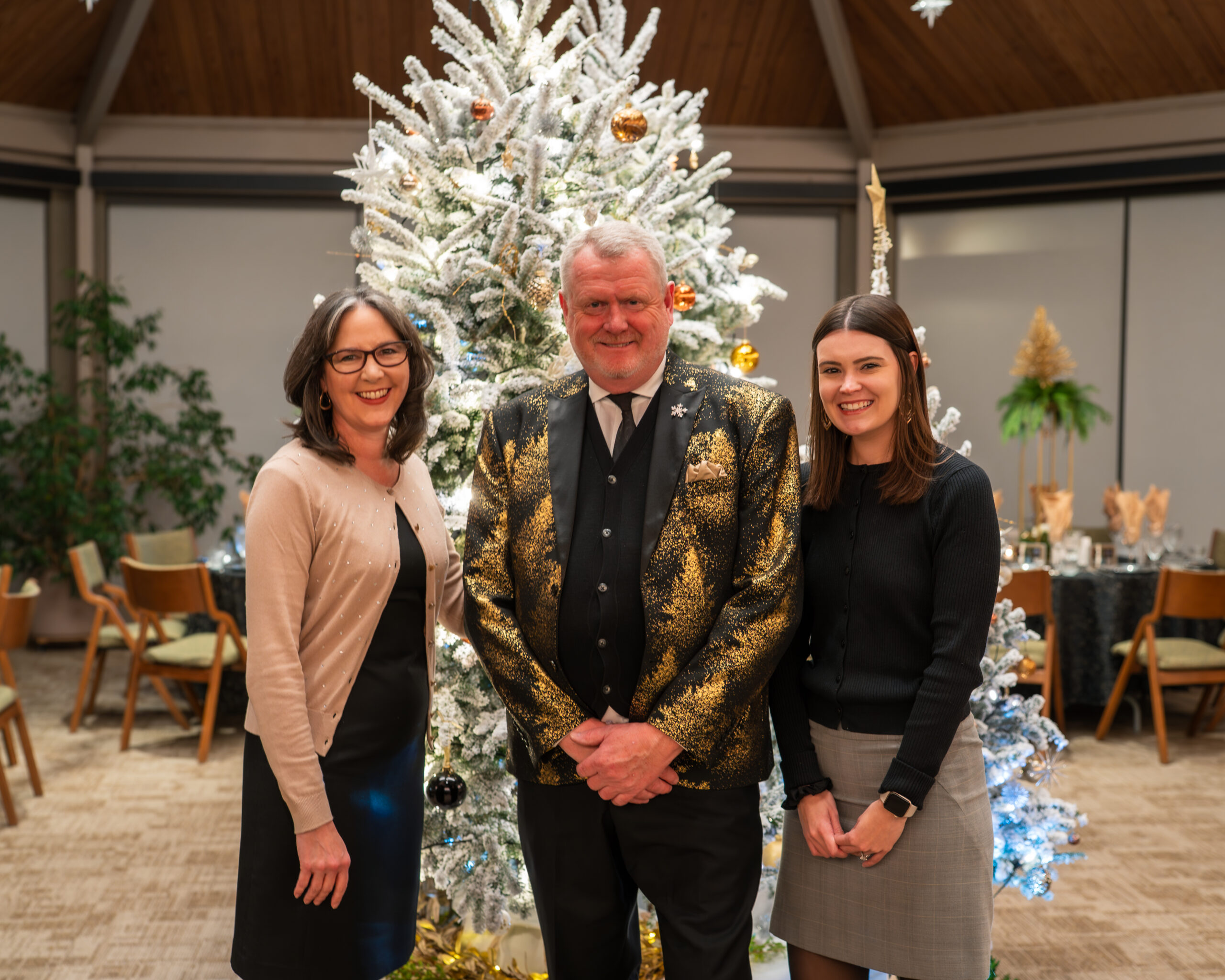 First Lady Team Members Assisting at a Holiday Event