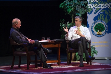 Arne Duncan at Presidential Lecture Series