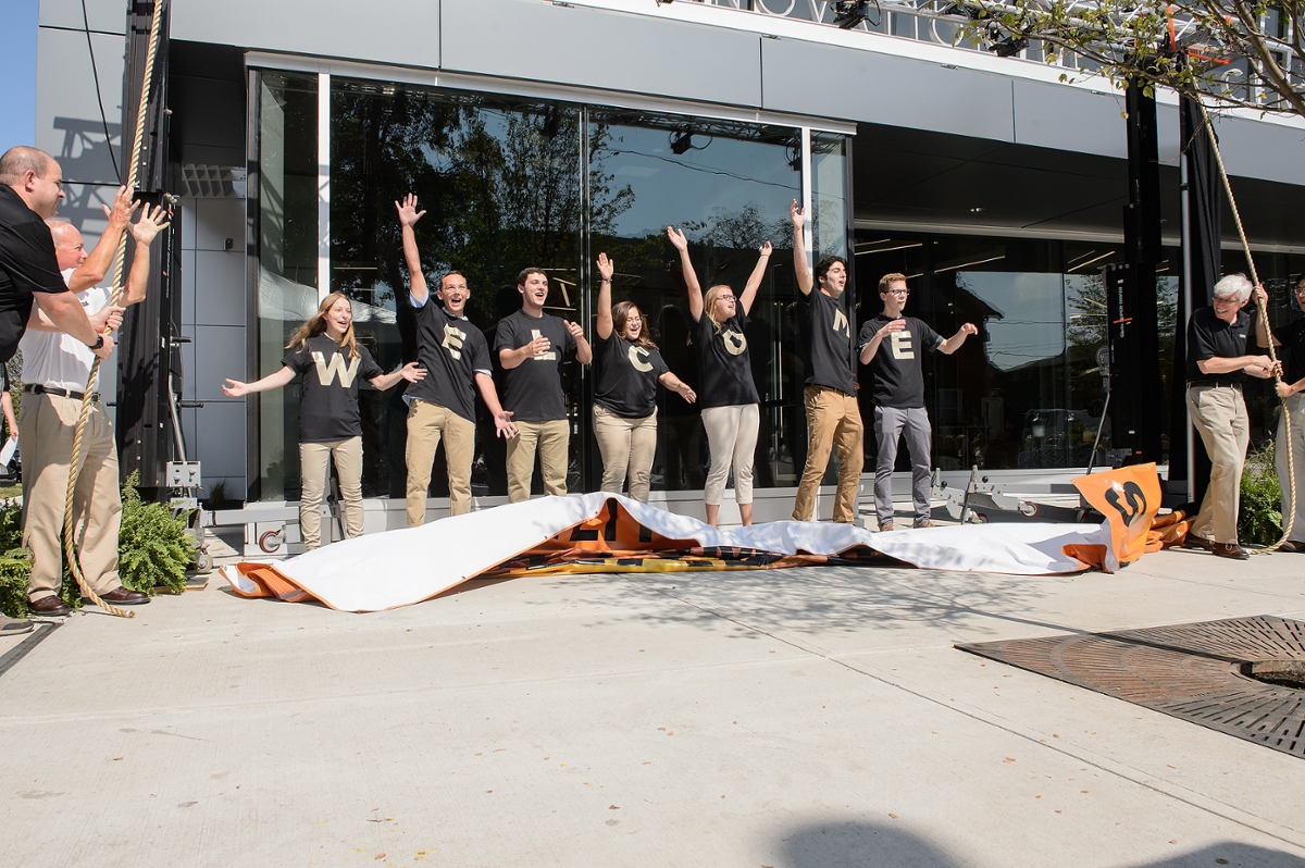 Bechtel Center dedication