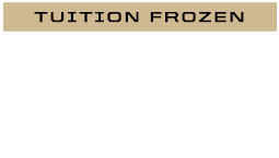 Tuition + room and board frozen 7 years running