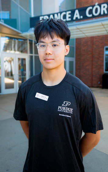 Outdoor headshot of personal trainer