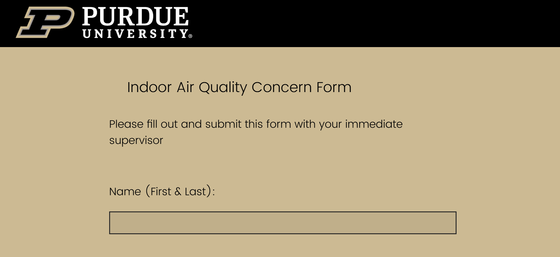 indoor air quality concern