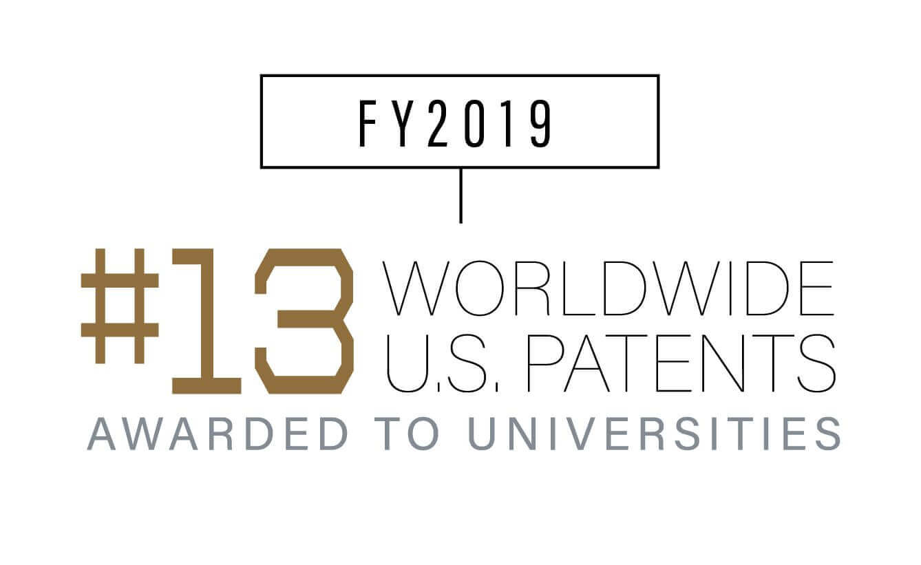 No. 13 worldwide U. S. Patents