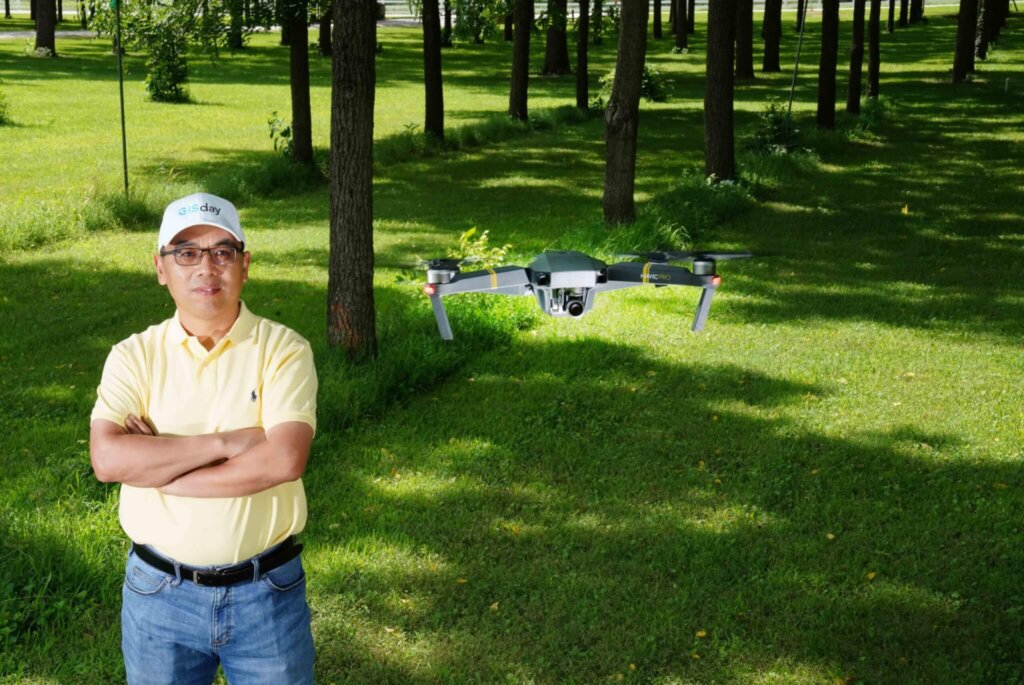 Songlin Fei, director of the digital forestry initiative and the Dean's Remote Sensing Chair