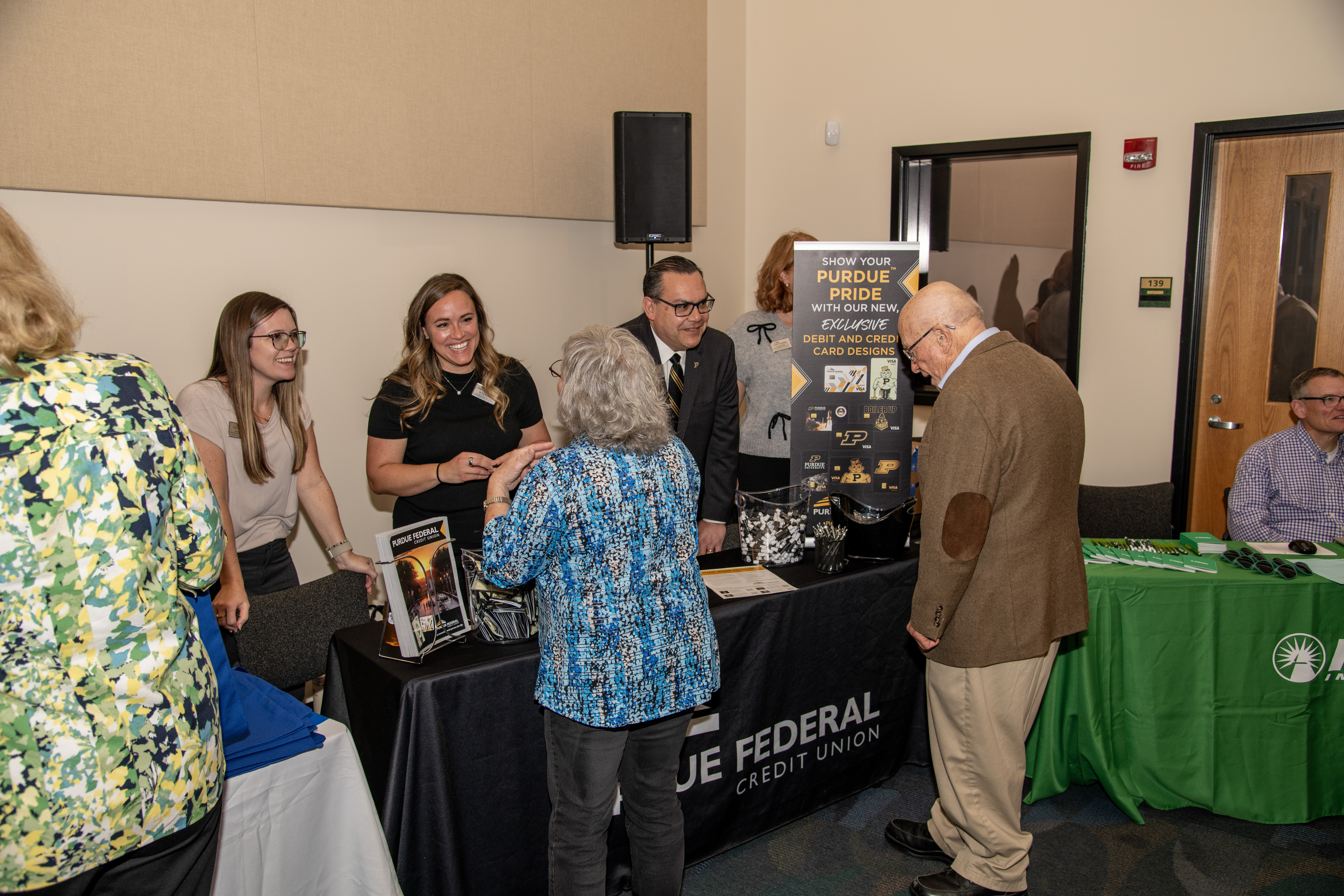PEFCU Booth Discussion