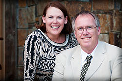 Dr. Berger and his wife Ann