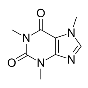 Caffeine molecule