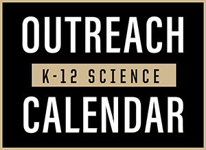 Outreach K-12 science calendar