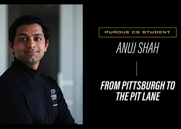 From Pittsburgh to the pit lane: How CS student Anuj Shah turned a dorm room conversation into a motorsports career 