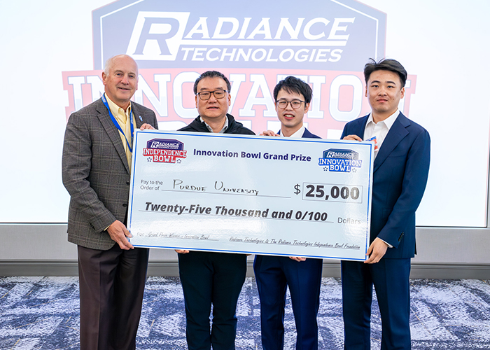 Purdue CS team wins 2026 Innovation Bowl with AI verification framework