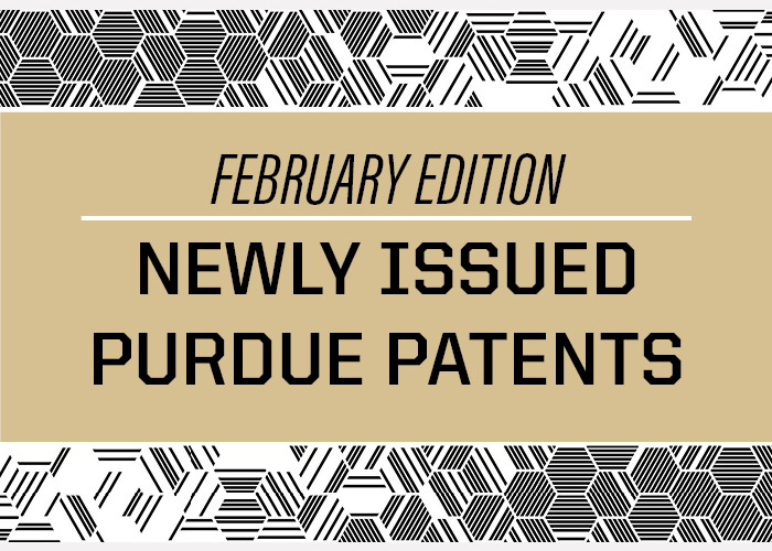 February Edition: Newly Issued Patents