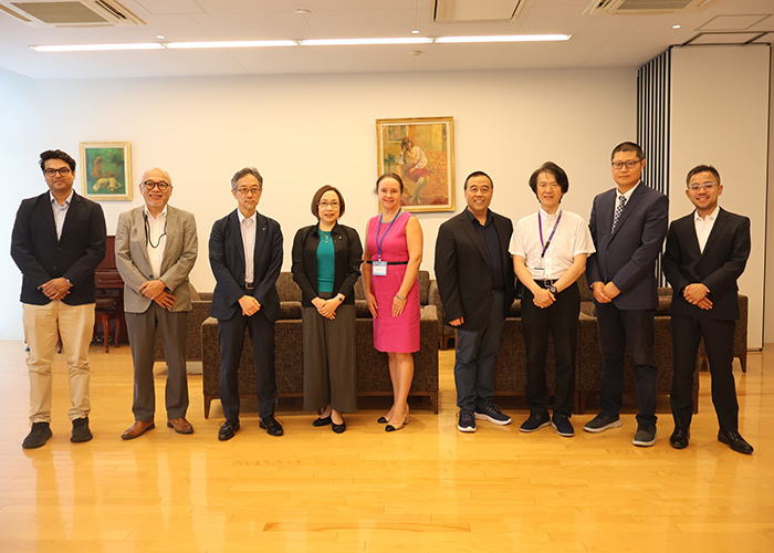 Leadership meeting advances Purdue partnership with Tohoku University