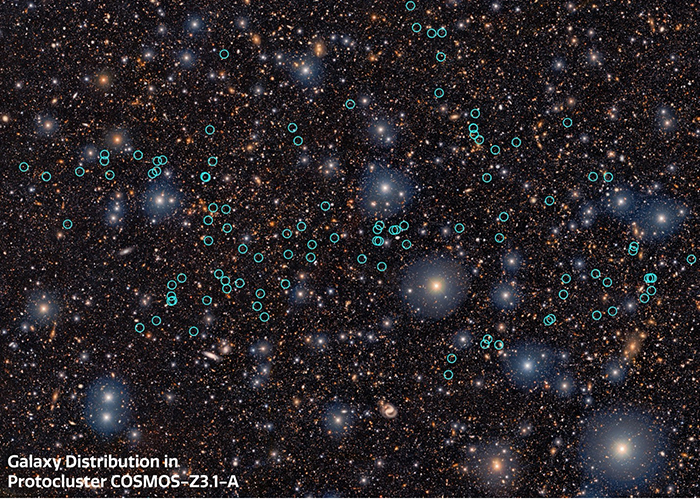 Purdue astronomers uncover massive structures in the young universe