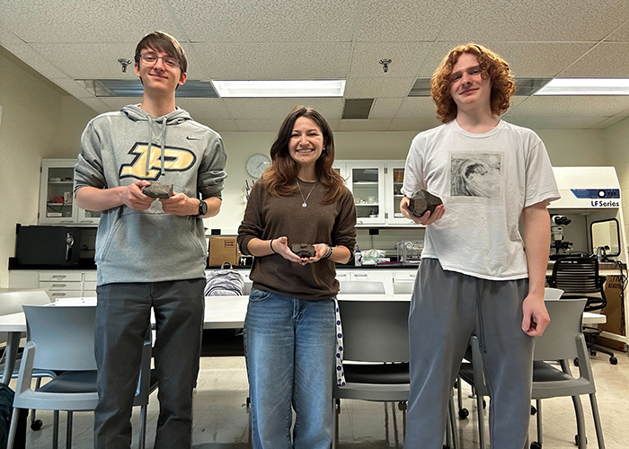 Meteorite collection gives Purdue students a hands-on path to planetary science