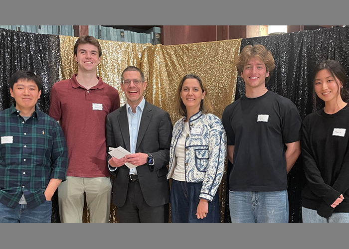 Where data meets community: Mark Daniel Ward’s impact recognized by students