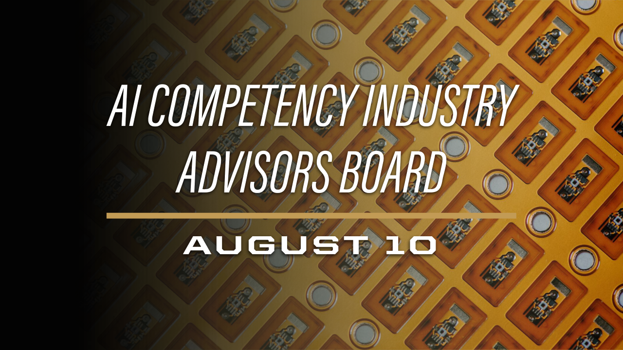 AI Competency Industry Advisory Board 2026