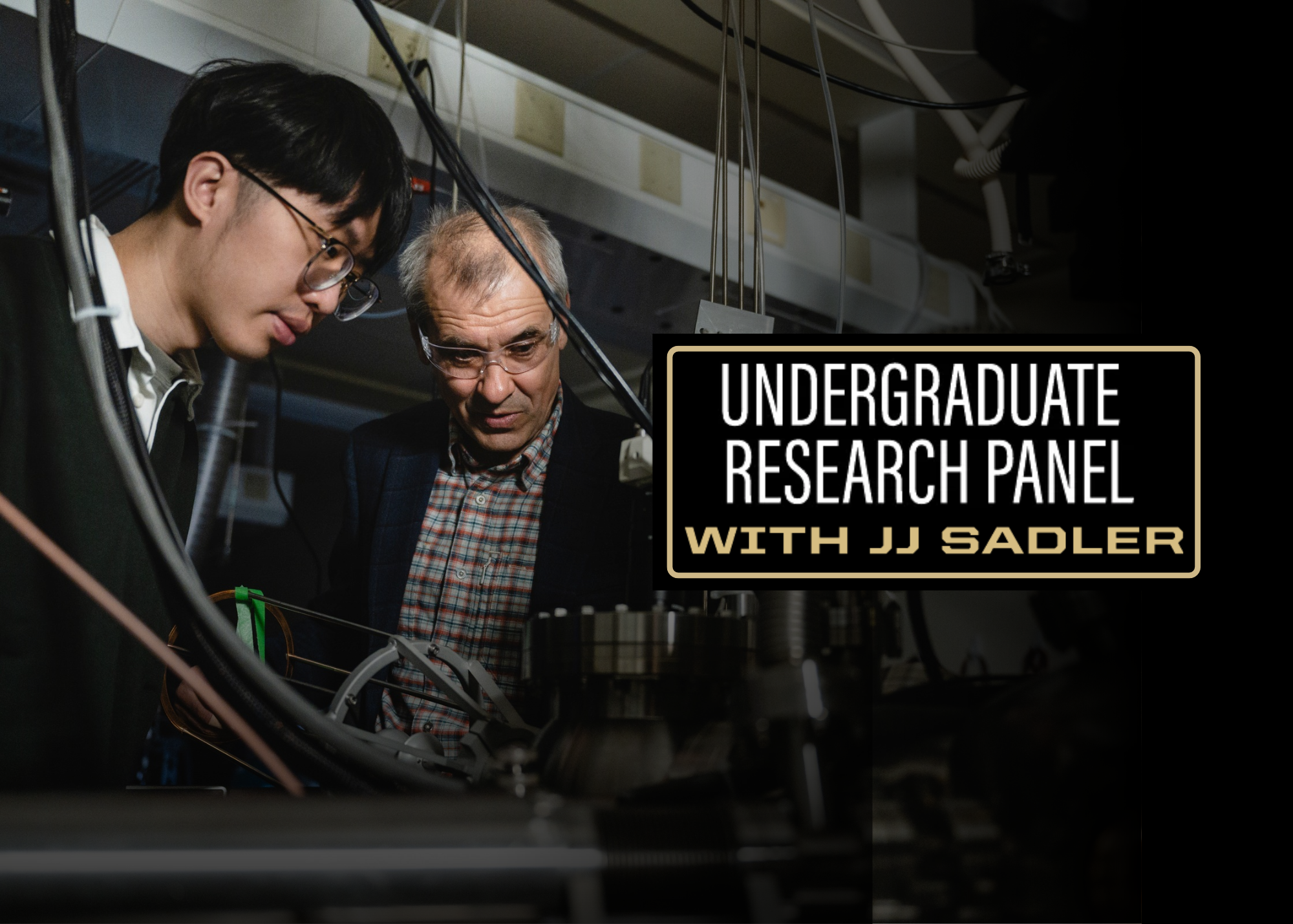 Undergraduate Research Panel Featuring JJ Sadler from the Office of Undergraduate Research