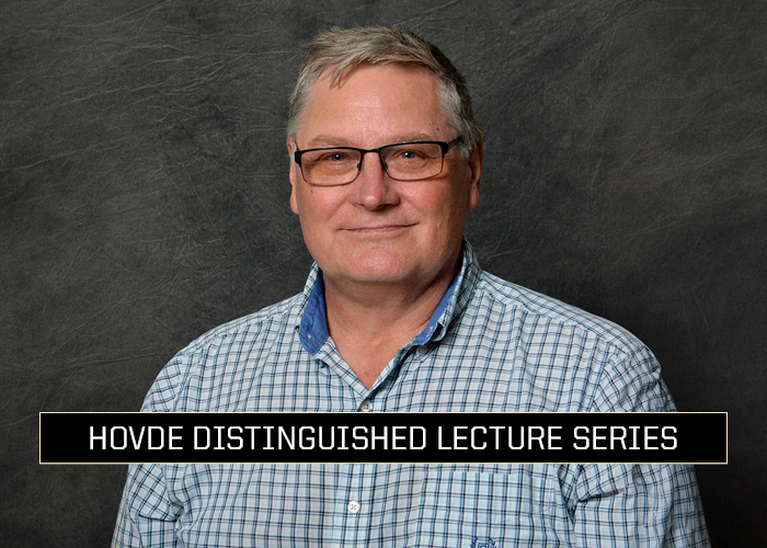 Doug Schmitt, Hovde Lecturer