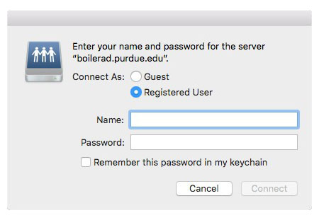 Mapping ECN Network Drive using Windows 8, 8.1, 10, or 11 — Purdue IT, Engineering IT