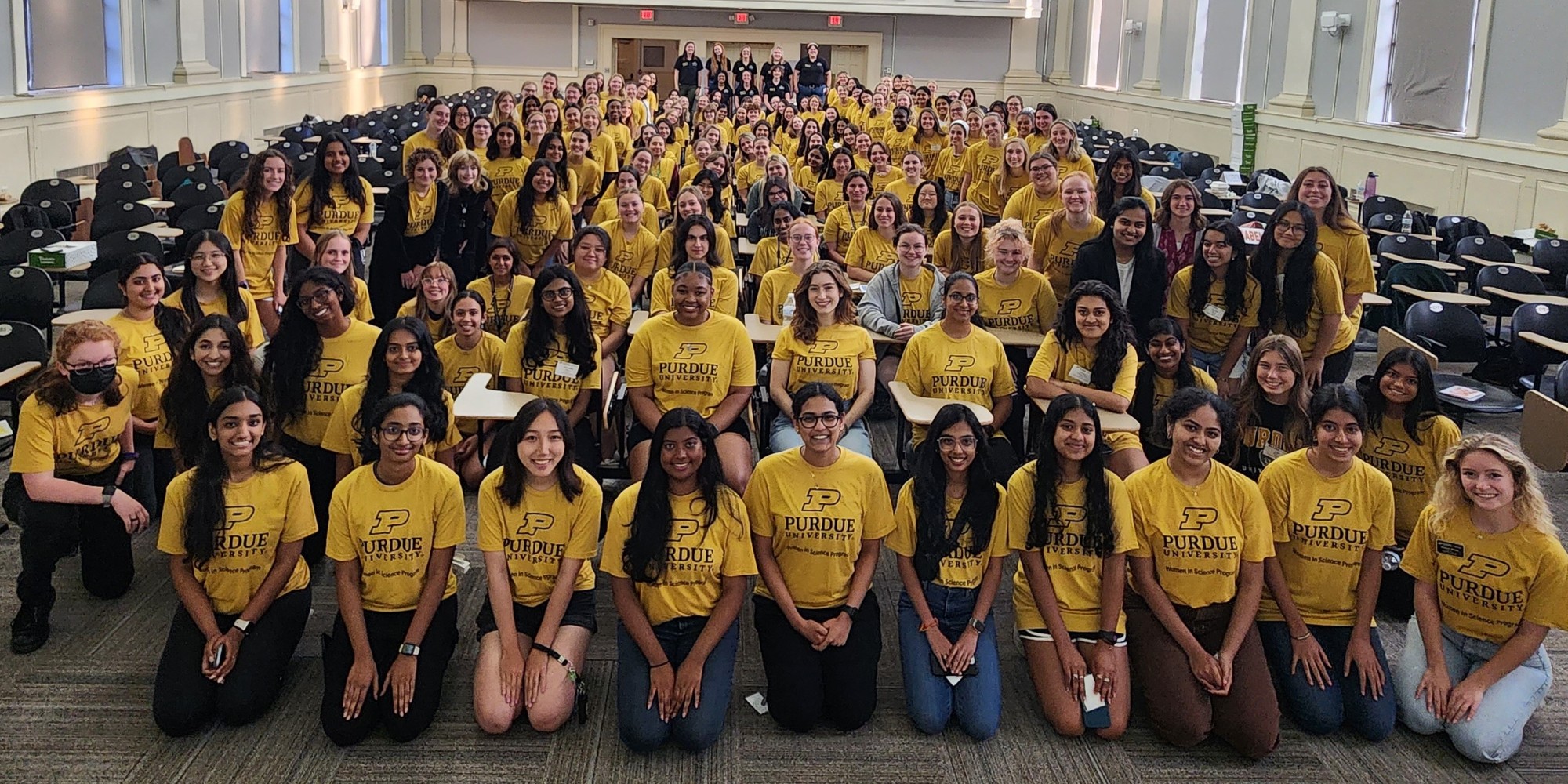 WISP '23-'24 Undergrad Cohort in University Church