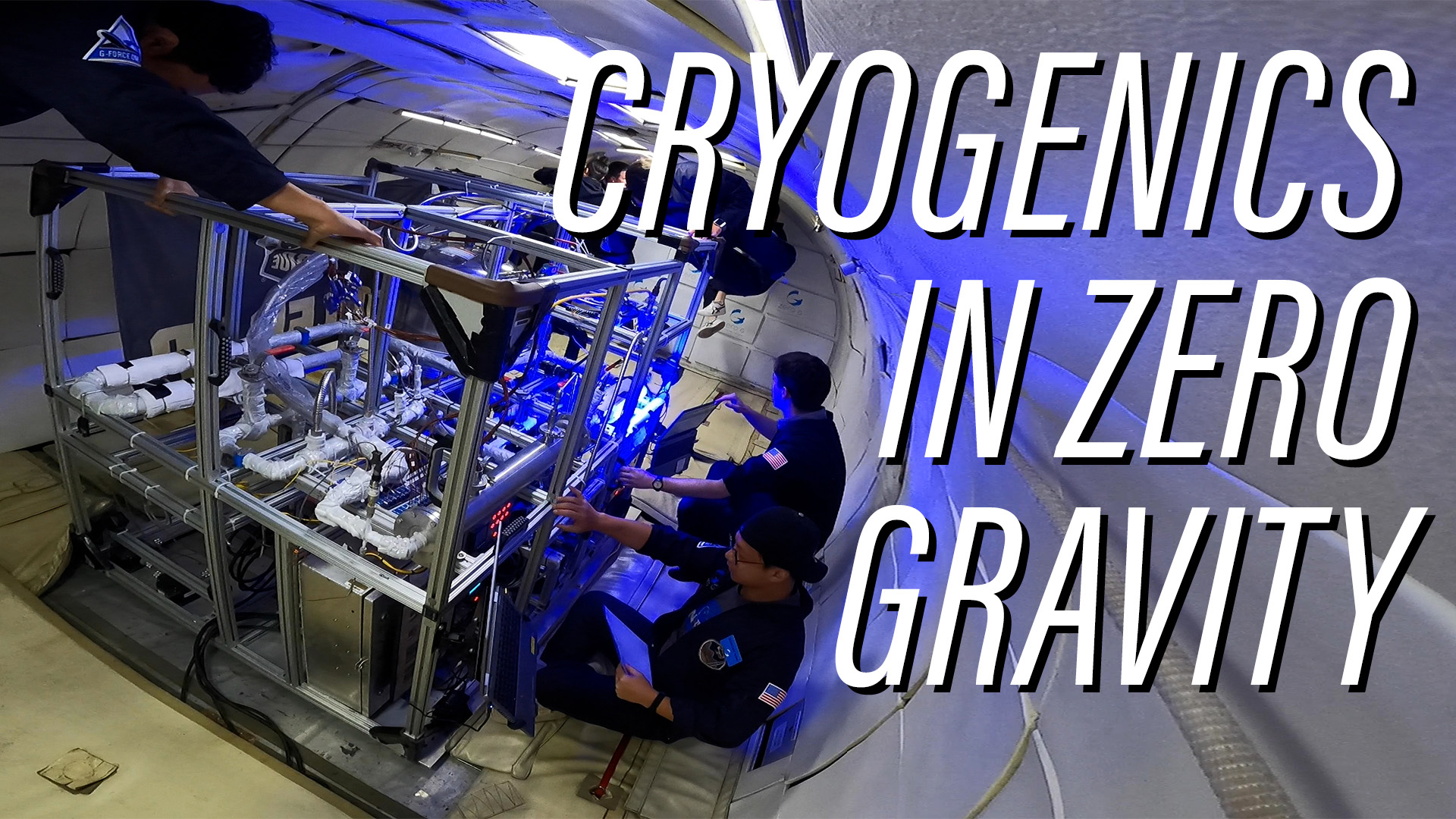 Cryogenics in zero gravity