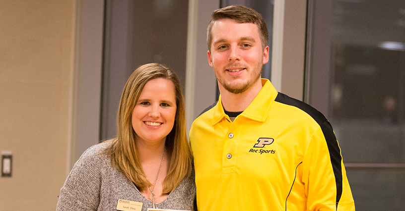 Student Employee of the Semester - Austin Kanarr - Lead Facility Manager, Recreation and Wellness
