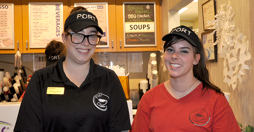 Student Employee of the Semester - Margaret Foutch - Student Associate, Port Cafe