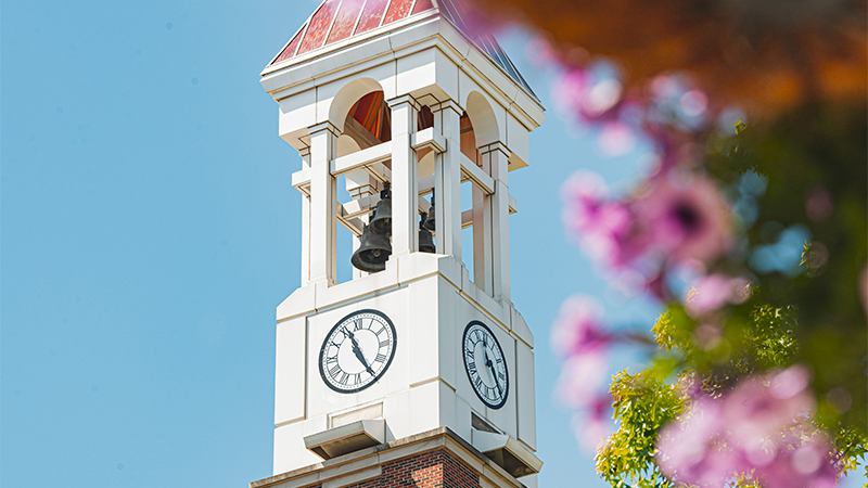 photo of purdue bell tower