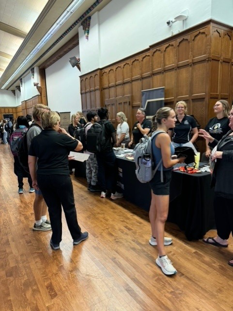 Students gather at the Majors, Minors, and More Fair in 2024