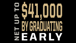 Net up to $41,000 by graduating early