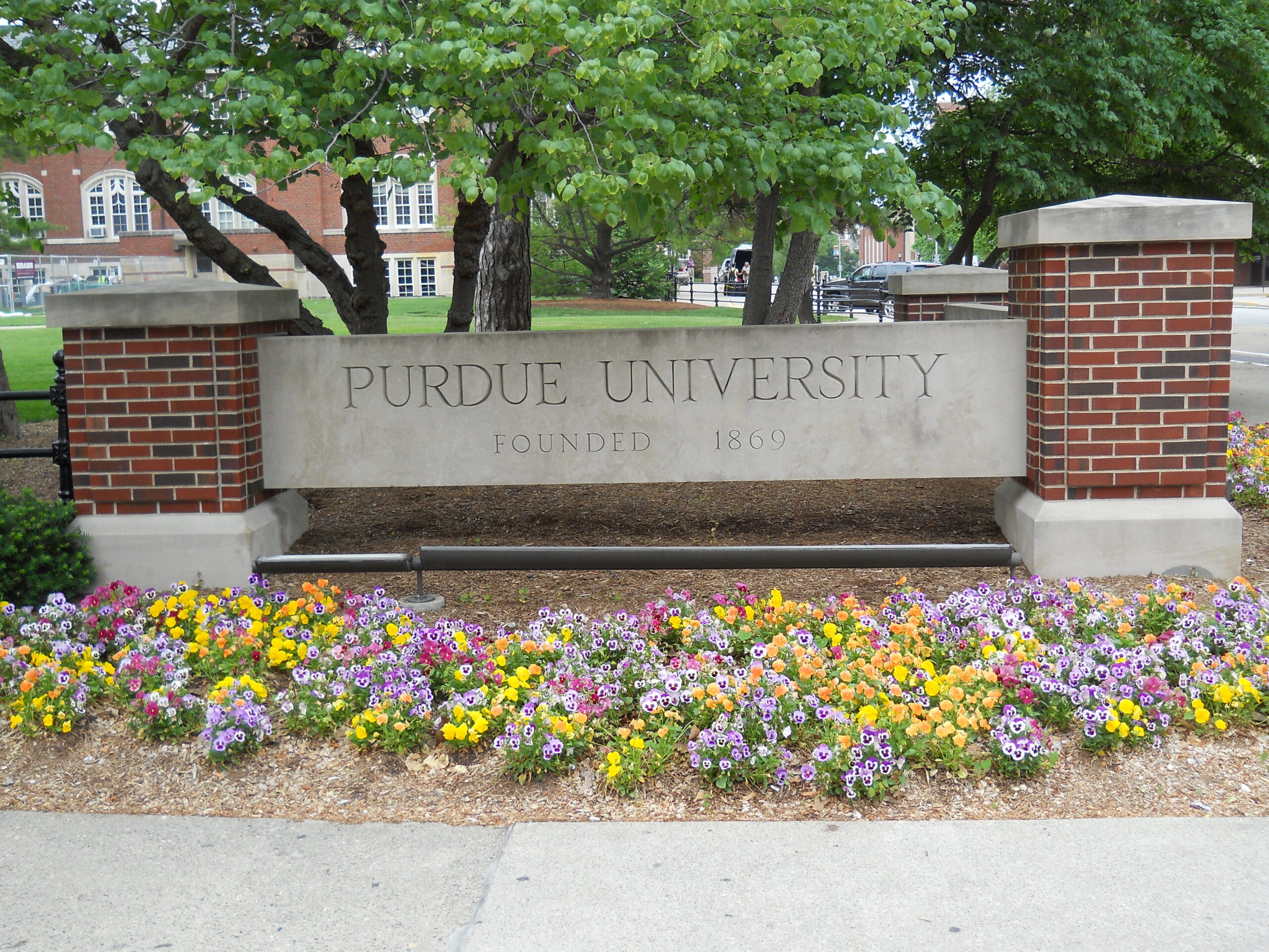 Purdue University Sign