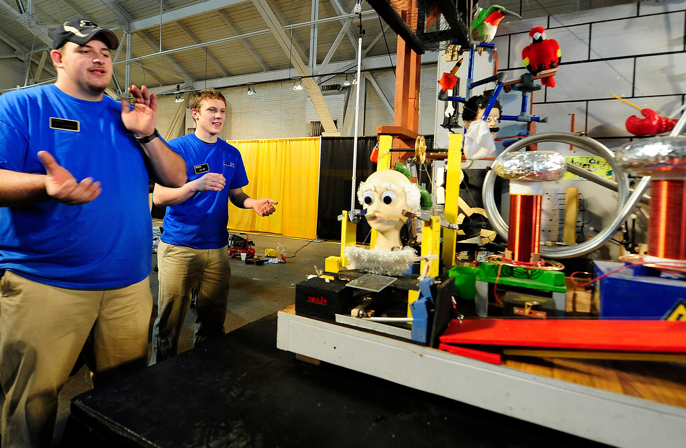 2011 Rube Goldberg machines will water a plant