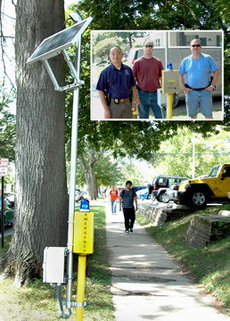 Green Week, Energy, ETS phone solar-powered