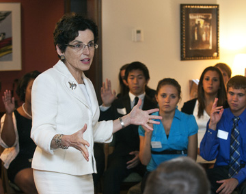 President's Leadership Class for fall 2011 at Westwood